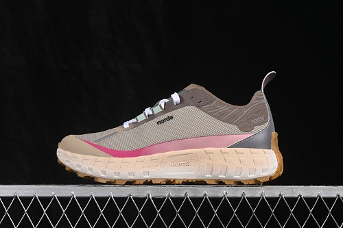 Norda 001 Trail Khaki/Pink/Beige — Kixzen