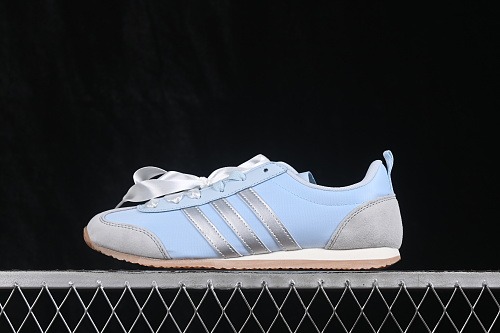 Adidas Gazelle Ribbon Light Blue/Silver — Kixzen