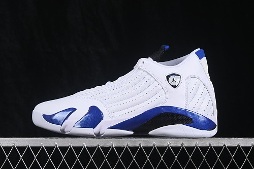 Jordan Air Jordan 14 Retro White/Blue Hyper Royal — Kixzen