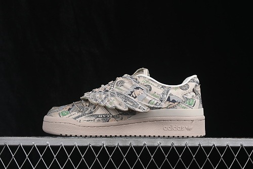 Adidas Forum Low Dollar Dollar Print — Kixzen