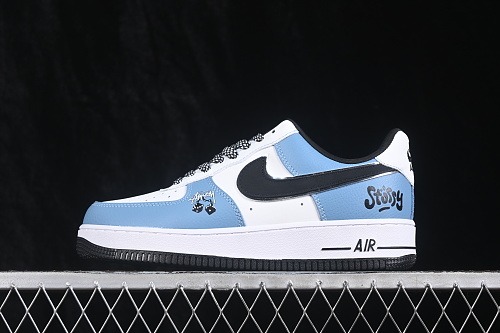 Nike Air Force 1 Low x Stüssy Blue/White/Black — Kixzen