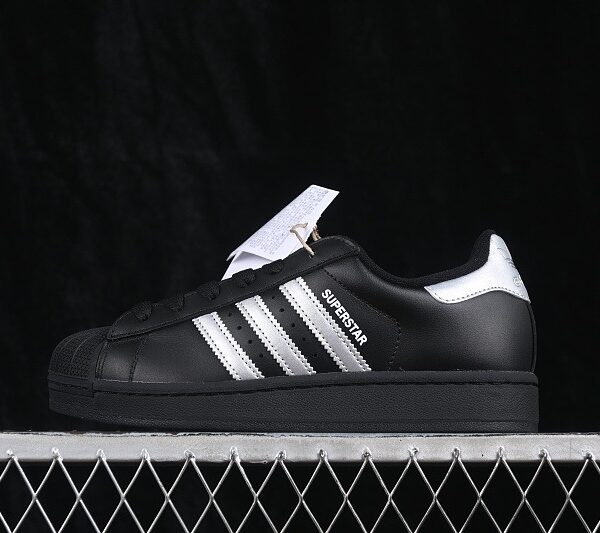 Adidas Superstar Black/Silver — Kixzen