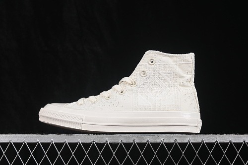Converse Chuck 70 Crochet White/Cream High — Kixzen